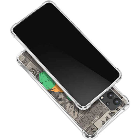 DC Comics Aquaman Classics Art Galaxy A32 5G Clear Case