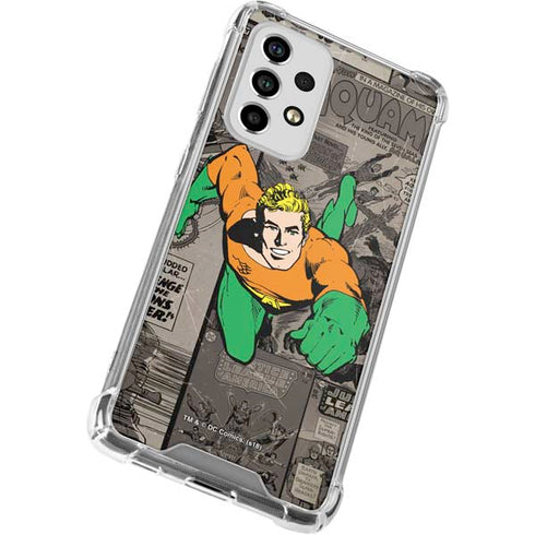 DC Comics Aquaman Classics Art Galaxy A53 5G Clear Case