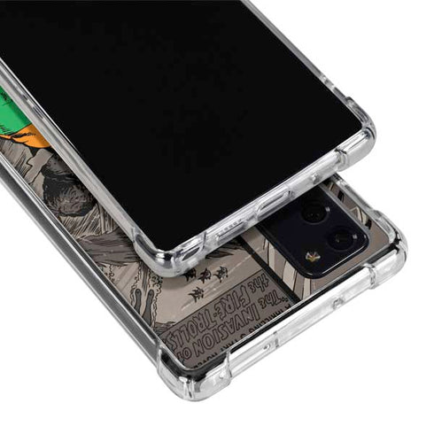 DC Comics Aquaman Classics Art Galaxy Note20 5G Clear Case