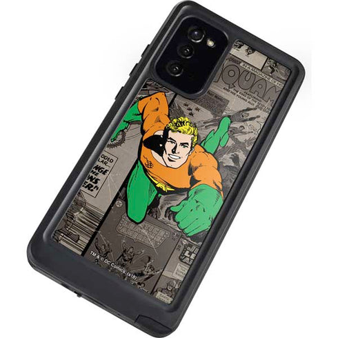 DC Comics Aquaman Classics Art Galaxy Note20 5G Waterproof Case