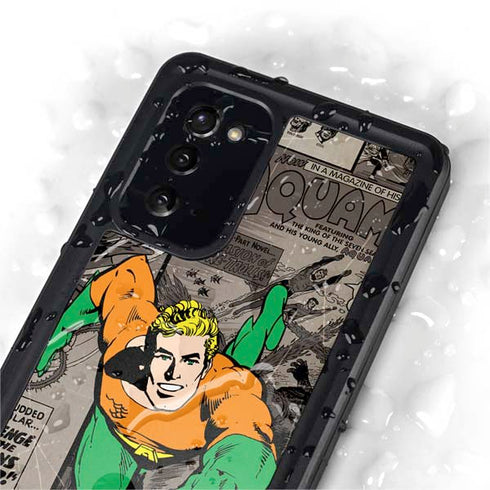 DC Comics Aquaman Classics Art Galaxy Note20 5G Waterproof Case