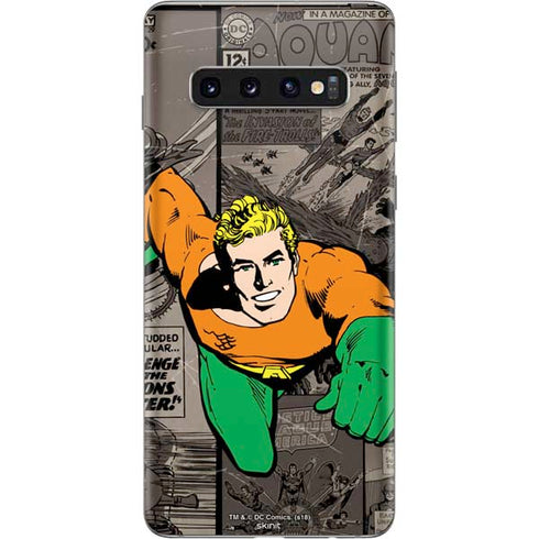 DC Comics Aquaman Classics Art Galaxy S10 Skin