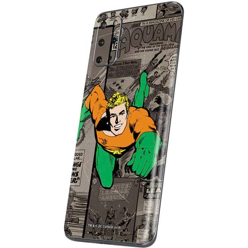 DC Comics Aquaman Classics Art Galaxy S20 Plus Skin