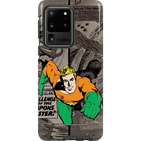 DC Comics Aquaman Classics Art Galaxy S20 Ultra 5G Pro Case