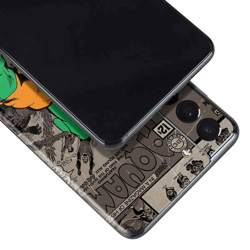 DC Comics Aquaman Classics Art Galaxy S21 5G Skin