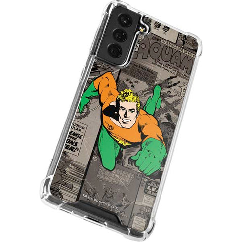 DC Comics Aquaman Classics Art Galaxy S21 FE Clear Case
