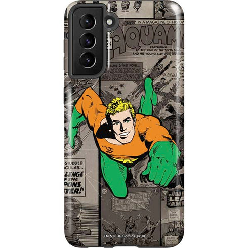 DC Comics Aquaman Classics Art Galaxy S21 Plus 5G Pro Case