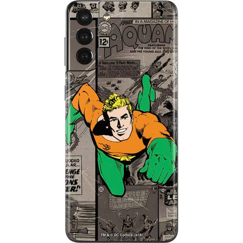 DC Comics Aquaman Classics Art Galaxy S21 Plus 5G Skin
