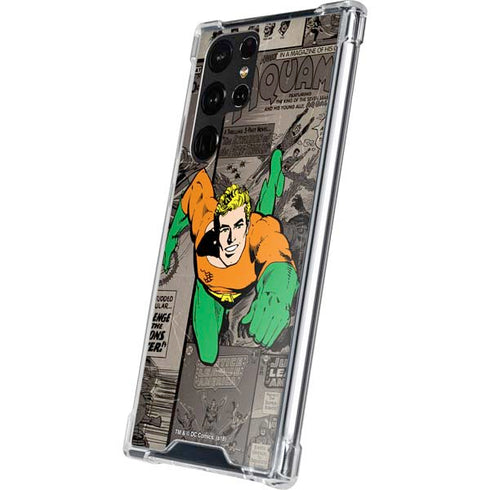 DC Comics Aquaman Classics Art Galaxy S22 Ultra Clear Case