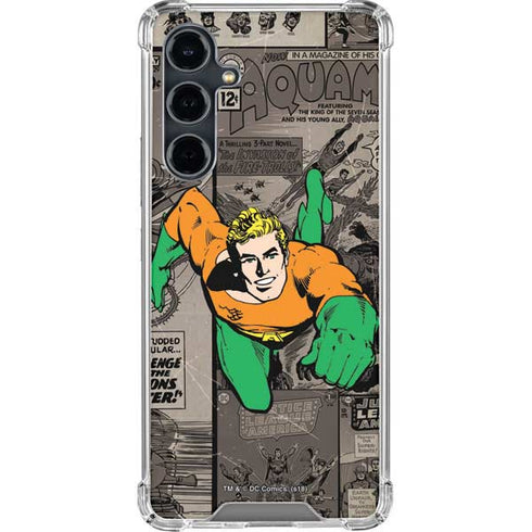 DC Comics Aquaman Classics Art Galaxy S23 FE Clear Case