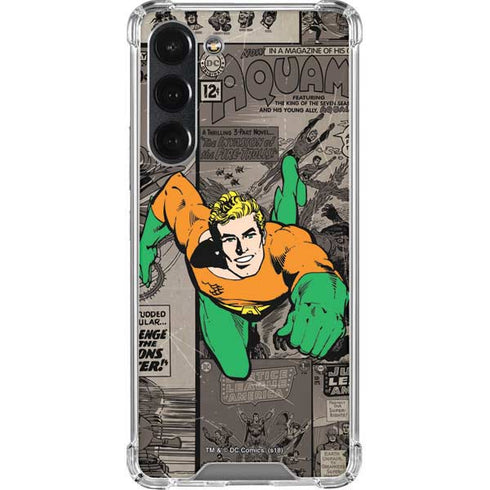DC Comics Aquaman Classics Art Galaxy S23 Plus Clear Case