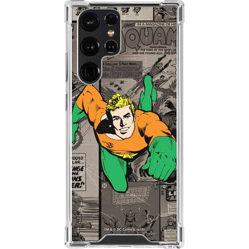 DC Comics Aquaman Classics Art Galaxy S24 Ultra Clear Case