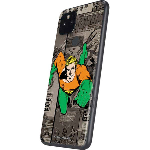 DC Comics Aquaman Classics Art Google Pixel 5 Skin