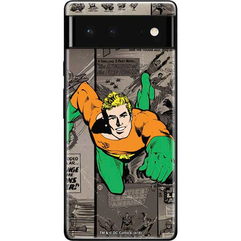 DC Comics Aquaman Classics Art Google Pixel 6 Skin