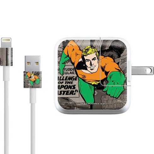 DC Comics Aquaman Classics Art iPad Charger (10W USB) Skin