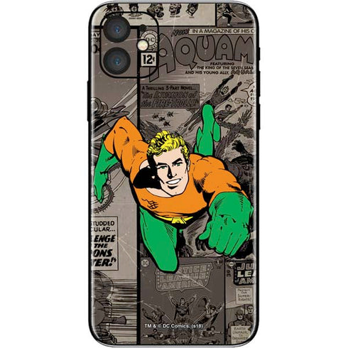 DC Comics Aquaman Classics Art iPhone 11 Skin