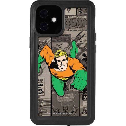 DC Comics Aquaman Classics Art iPhone 12 Mini Waterproof Case