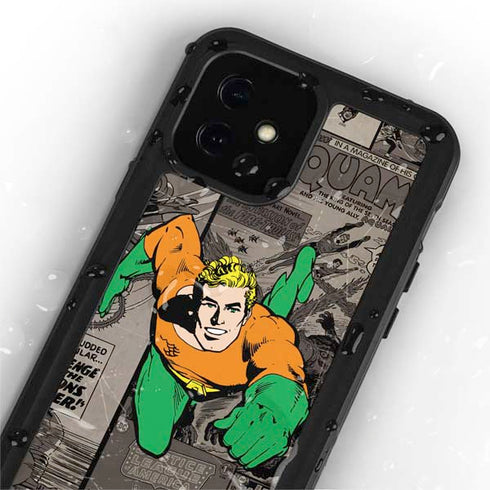 DC Comics Aquaman Classics Art iPhone 12 Mini Waterproof Case