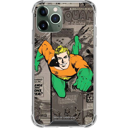 DC Comics Aquaman Classics Art iPhone 12 Pro Clear Case
