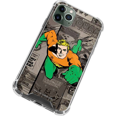 DC Comics Aquaman Classics Art iPhone 12 Pro Clear Case