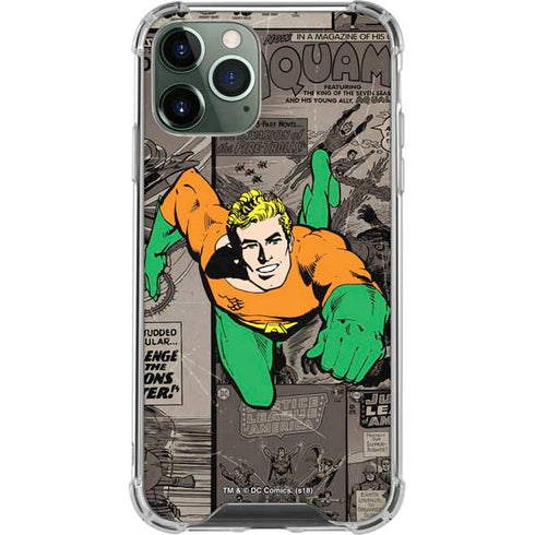 DC Comics Aquaman Classics Art iPhone 12 Pro Max Clear Case