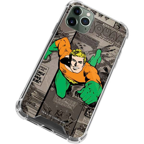DC Comics Aquaman Classics Art iPhone 12 Pro Max Clear Case
