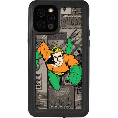DC Comics Aquaman Classics Art iPhone 12 Pro Waterproof Case
