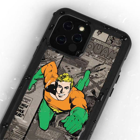 DC Comics Aquaman Classics Art iPhone 12 Pro Waterproof Case