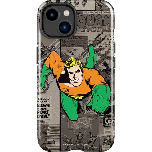 DC Comics Aquaman Classics Art iPhone 14 Plus Impact Case
