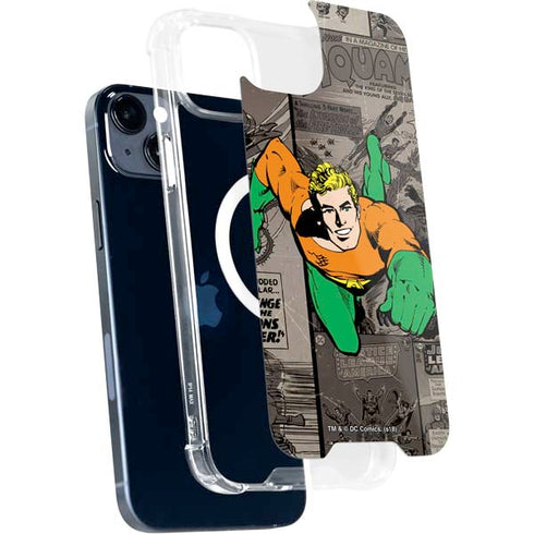 DC Comics Aquaman Classics Art iPhone 15 Plus MagSafe Case