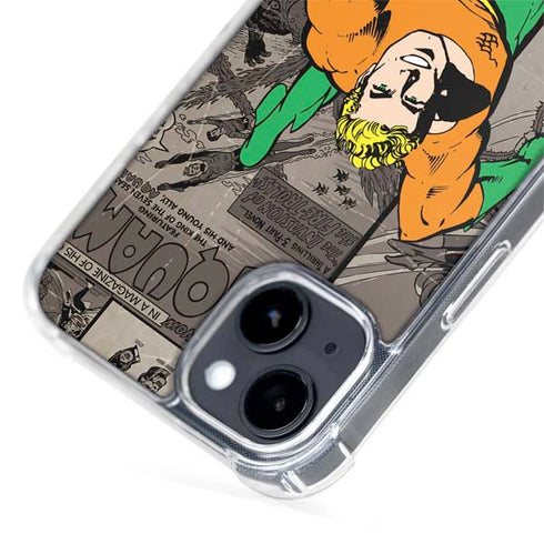 DC Comics Aquaman Classics Art iPhone 15 Plus MagSafe Case