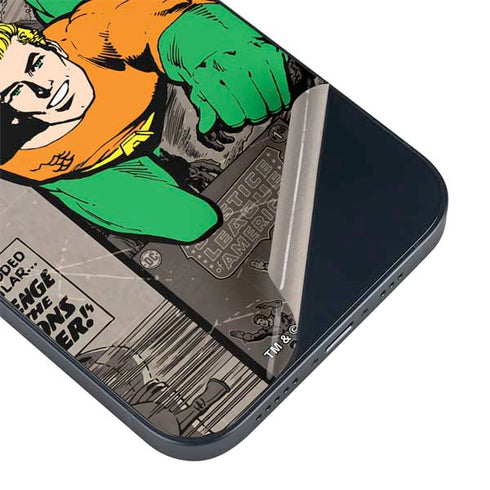 DC Comics Aquaman Classics Art iPhone 15 Plus Skin
