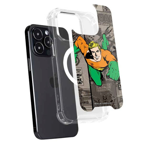 DC Comics Aquaman Classics Art iPhone 15 Pro Max MagSafe Case