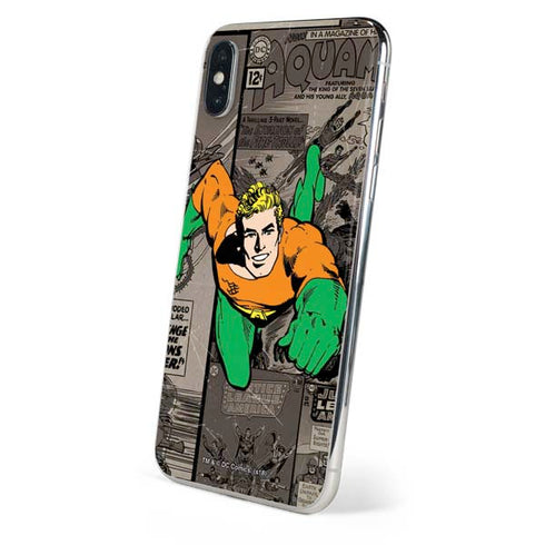 DC Comics Aquaman Classics Art iPhone X Skin
