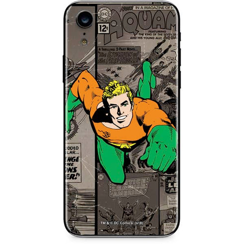 DC Comics Aquaman Classics Art iPhone XR Skin