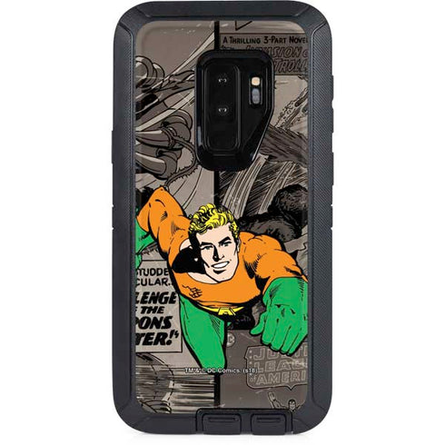 DC Comics Aquaman Classics Art Otterbox Defender Galaxy Skin