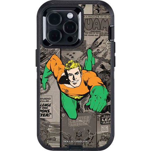 DC Comics Aquaman Classics Art Otterbox Defender iPhone Skin