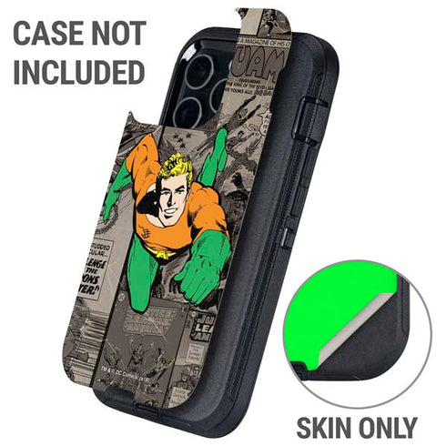 DC Comics Aquaman Classics Art Otterbox Defender iPhone Skin