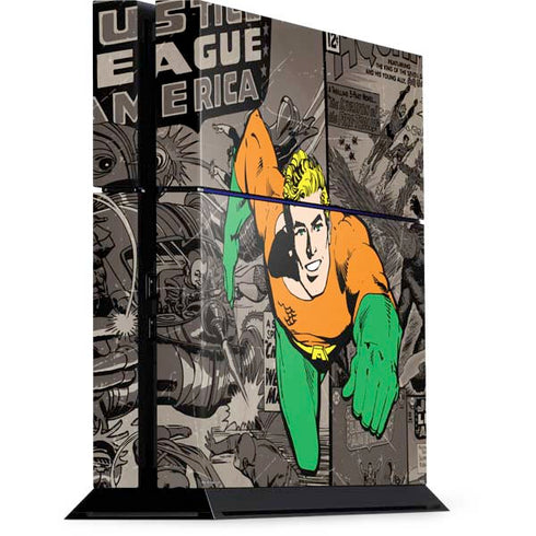 DC Comics Aquaman Classics Art PS4 Console Skin