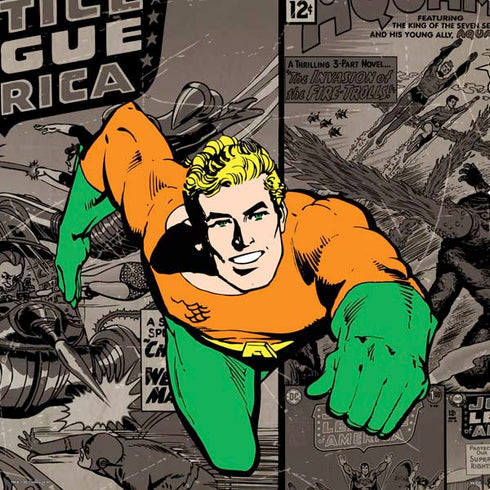 DC Comics Aquaman Classics Art PS4 Console Skin