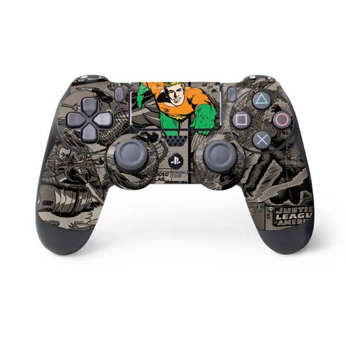 DC Comics Aquaman Classics Art PS4 Controller Skin