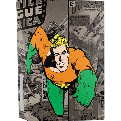 DC Comics Aquaman Classics Art PS5 Console Skin