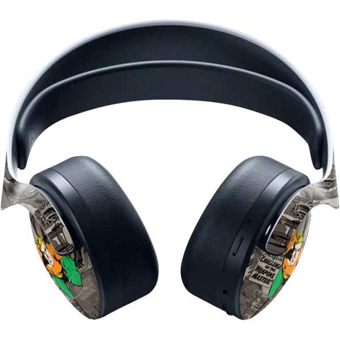 DC Comics Aquaman Classics Art PULSE 3D Wireless Headset for PS5 Skin