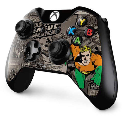 DC Comics Aquaman Classics Art Xbox One Controller Skin