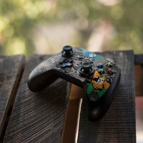DC Comics Aquaman Classics Art Xbox One Controller Skin