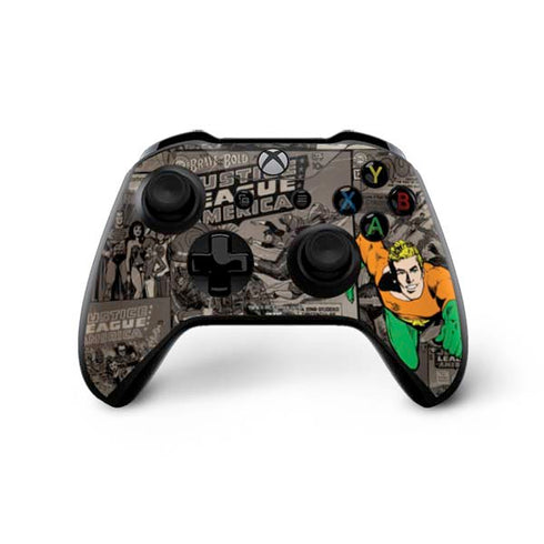DC Comics Aquaman Classics Art Xbox One X Controller Skin