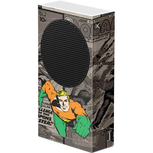 DC Comics Aquaman Classics Art Xbox Series S Console Skin