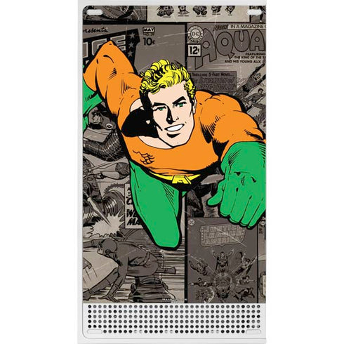 DC Comics Aquaman Classics Art Xbox Series S Console Skin