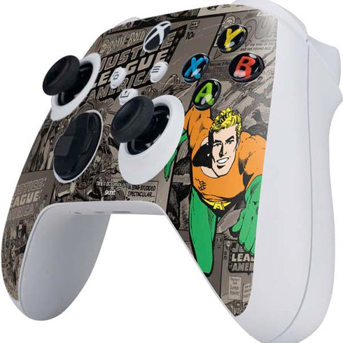 DC Comics Aquaman Classics Art Xbox Series S Controller Skin