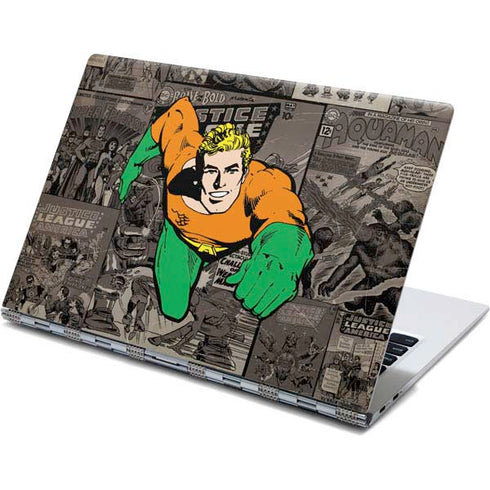 DC Comics Aquaman Classics Art Yoga 910 2-in-1 14in Touch-Screen Skin